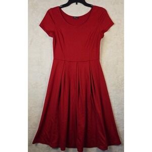 Red Dress Fit And Flare Willow by MIXAROSE Sz. Med